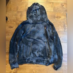 XL NINJA tie dye hoodie
